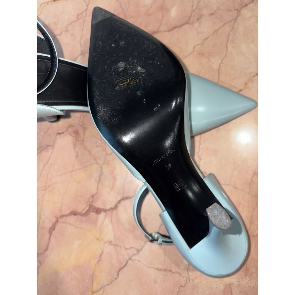 Givenchy Show Stocking Pumps in Grey 41 with Box Womens High Heels Boots Leather - Picture 10 of 16